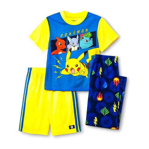 POKEMON SET DE 3 PIEZAS PIJAMA  TALLA 4 COD5