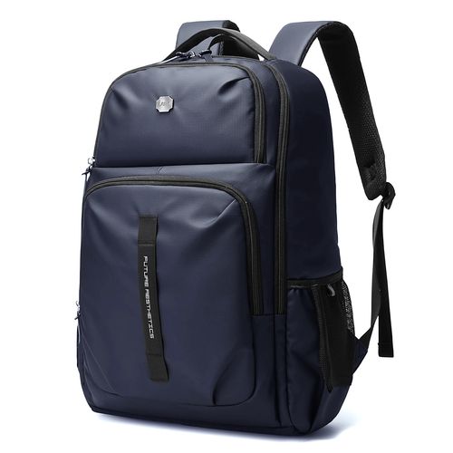MOCHILA HOMBRE KAKA SERIES 0002 IMPERMEABLE URBANA VIAJE LAPTOP AZUL