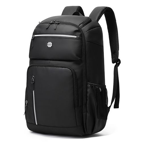 MOCHILA HOMBRE KAKA SERIES 0003 IMPERMEABLE URBANA VIAJE LAPTOP NEGRO