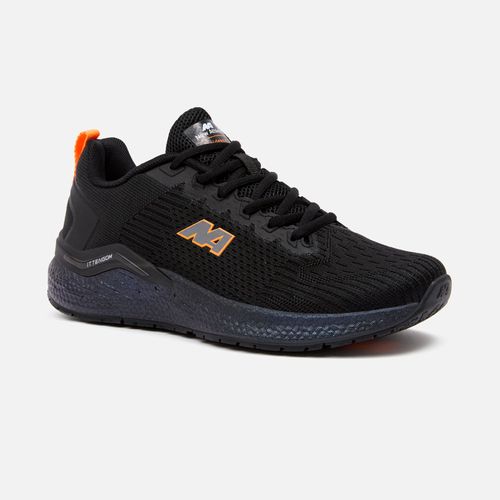 Zapatillas New Athletic Running Ittengom57 Negro Con Naranja Hombre