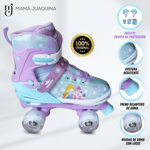 Patines para Niños «KOEMAN»  TALLA L 38 - 41 Lila