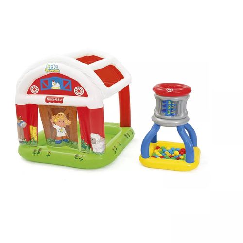 Granero y tanque Fisher Price 119x125cm -Bestway