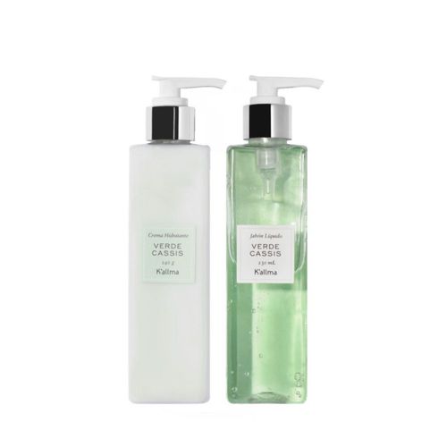 Set K'Allma Crema + Jabón Líquido Verde Cassis