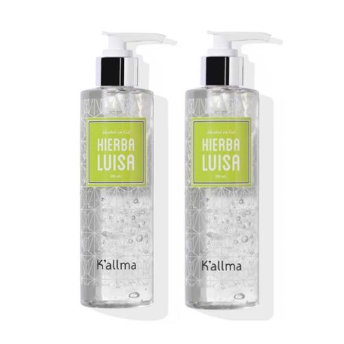 Set K'Allma 2 Alcohol En Gel Hierba Luisa 230 Ml