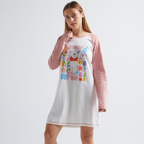 Camisón Manga Larga Winnie Algodón  Disney