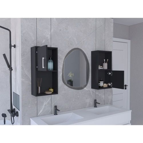 Mueble Auxiliar Bath X2 - Wengue