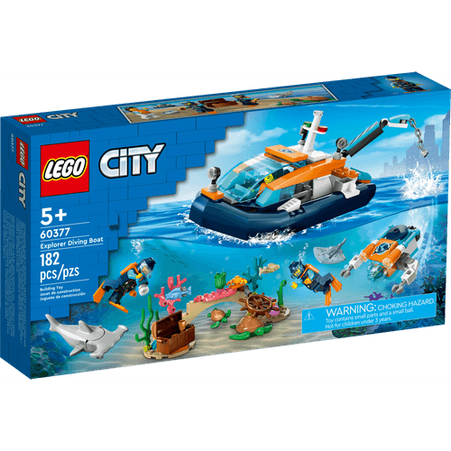 LEGO 60377 Barco de Exploración Submarina