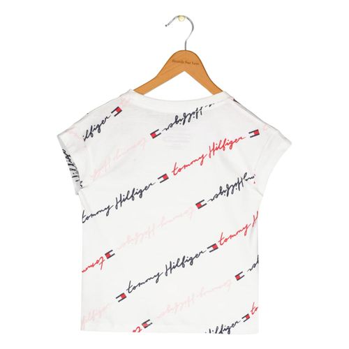Polo para Niñas Tommy Hilfiger Logo Print - Talla 6
