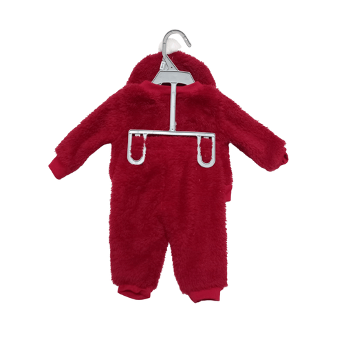 Conjunto Polera, Buzo y Gorro Santa claus - Papa Noel Talla 6/9 Meses