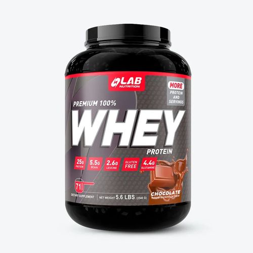 Proteína Lab Nutrition 100% Premium Whey 5.6 lb Chocolate