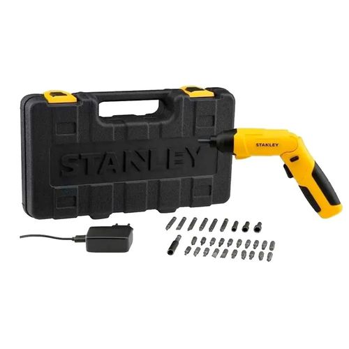 Atornillador 1/4" 4V 4.5Nm + 30 Accesorios Stanley SCS4K-B2