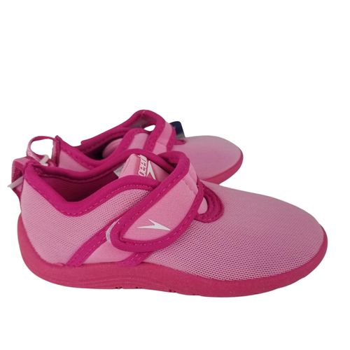 Zapatos de agua o Aquashoes Speedo para niñas - Rosa Talla XL