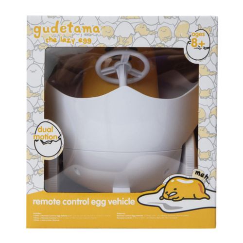Gudetama en Vehículo de Huevo a Control Remoto