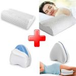 Pack-Almohada-Viscoelastica-con-Memoria-para-la-Cabeza-y-Rodilla