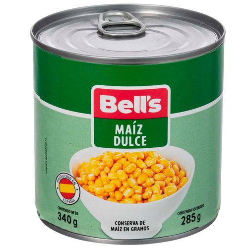 Conserva de Maíz BELL'S Lata 340g