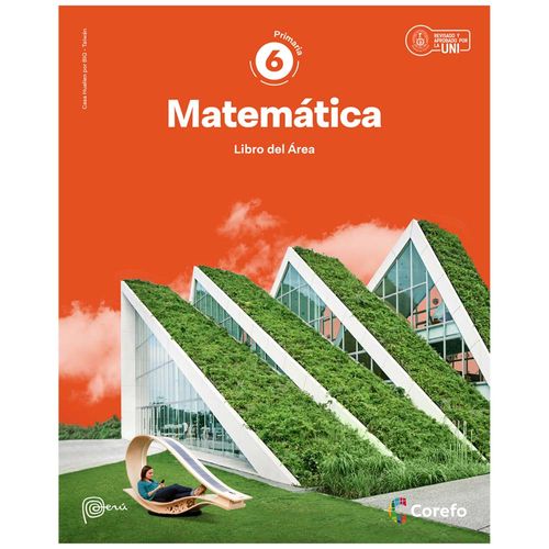 Libro Escolar Matemática de 6to de primaria COREFO