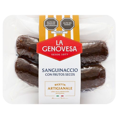 Sanguinaccio con Frutos Secos LA GENOVESA 220g