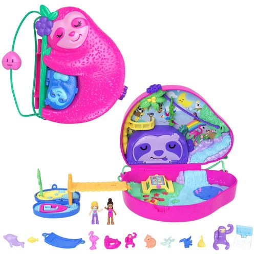 Estuche Familia Perezosos POLLY POCKET