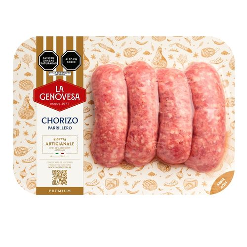 Chorizo Parrillero LA GENOVESA Paquete 420g