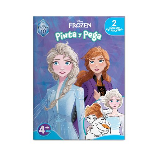 Pinta Y Pega con Frozen DISTRIBUIDORA GRÁFICA