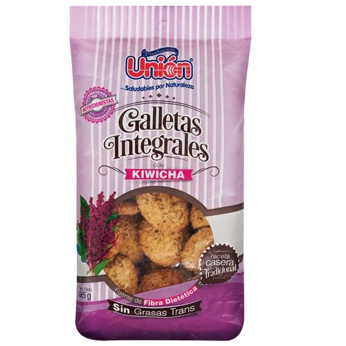 Galleta UNIÓN Mega Kiwicha Bolsa 195g