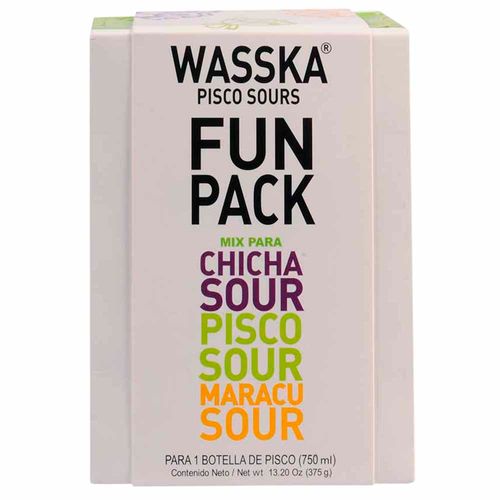 Sour WASSKA Fun pack Caja 375g