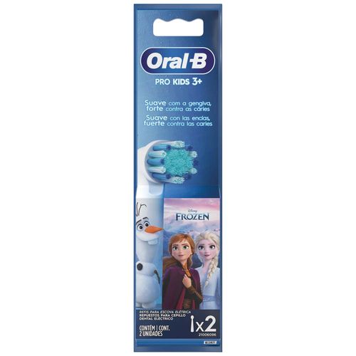 Repuestos para Cepillo Dental ORAL B Kid Frozen Paquete 2un