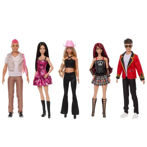 Muñecos Rbd Paquete de Grupo BARBIE