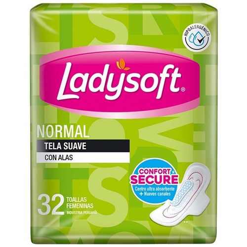 Toalla Higiénica LADYSOFT Normal Paquete 32un PV