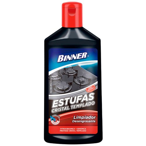 Limpiador Desengrasante BINNER para Estufas de Cristal Aerosol Botella 240ml