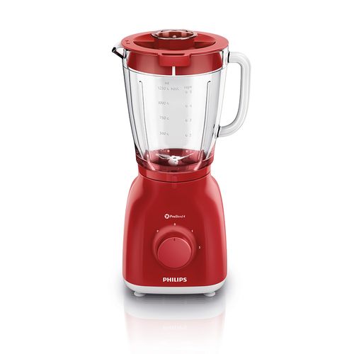 Licuadora philips 400 w/ja vidrio 1.5 l/2 vel y pulso hr2105_50