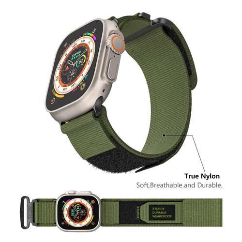 CORREA DE NAILON DEPORTIVA PARA APPLE WATCH 38-40-41MM – VERDE - copy