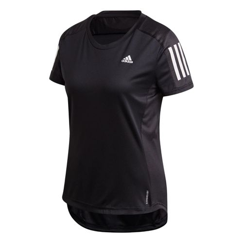 Polo deportivo Mujer Adidas The Run - Negro Talla XS