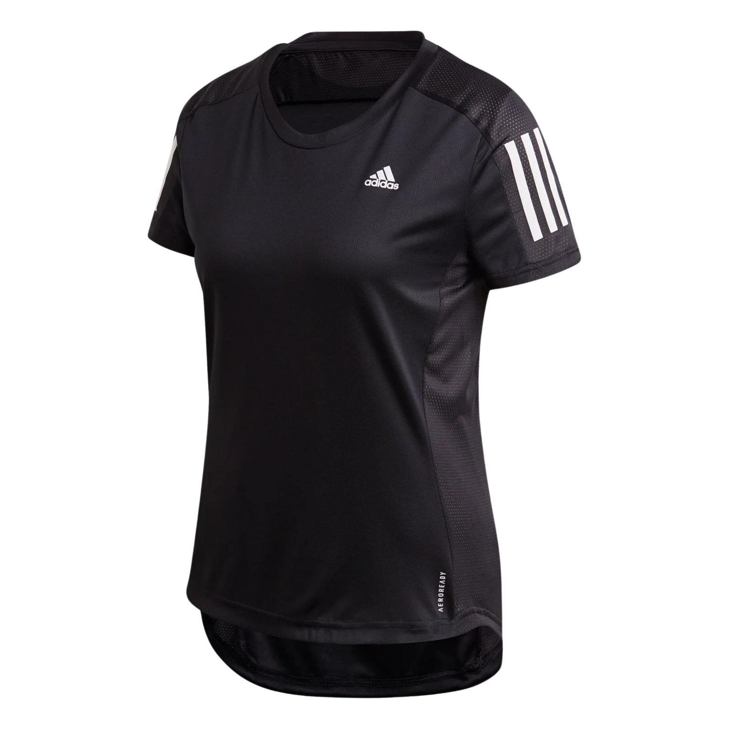 Polo deportivo Mujer Adidas The Run Negro Shopstar