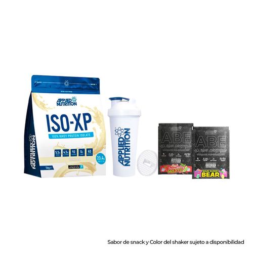 ISO-XP 1 kg. Vanilla + Shaker + 2 Samples ABE 10.5 gr.