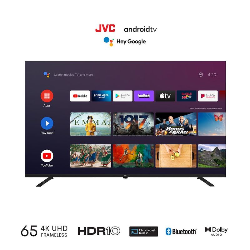 Televisor-JVC-65---LT-65KB527-Led-Uhd-Frameless-Android-11-Smart