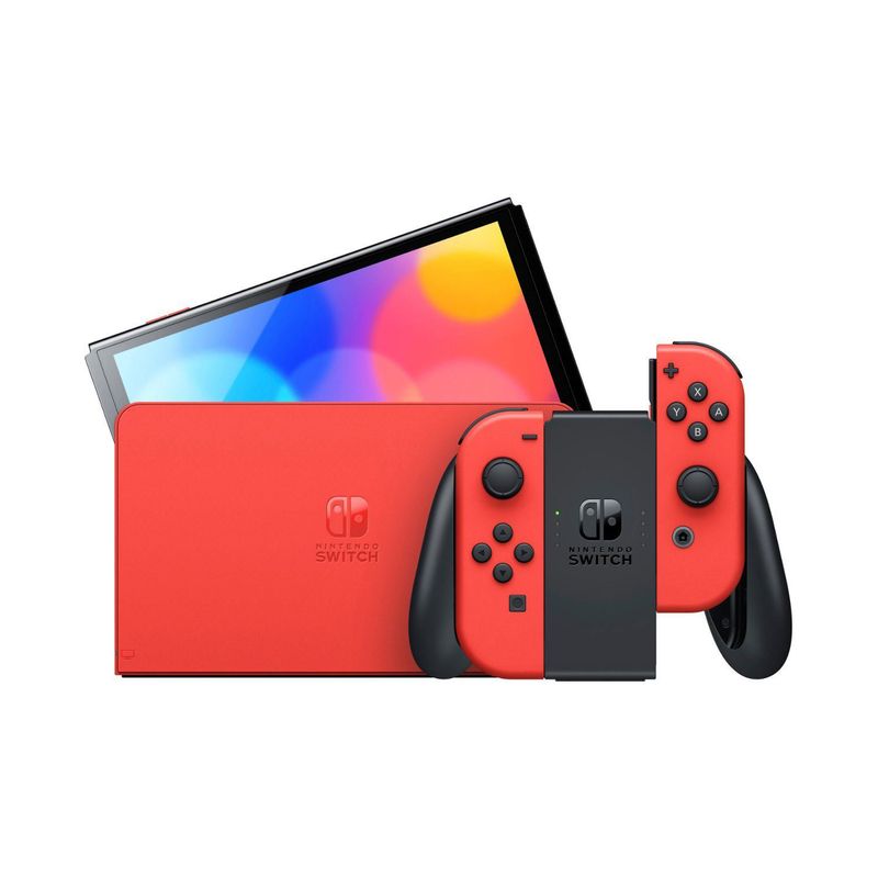 Nintendo-Switch-OLED-Consola-–-Edicion-Mario-Red