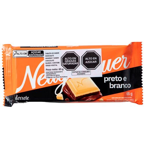 Chocolate Blanco y Negro NEUGEBAUER Tableta 65g