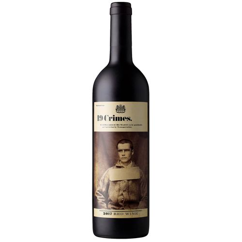 Vino Tinto 19 CRIMES Red Wine Botella 750ml