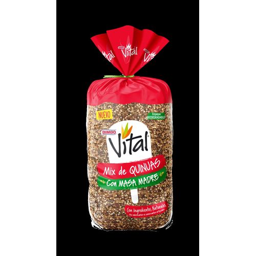 Pan VITAL Mix de Quinuas Bolsa 600g