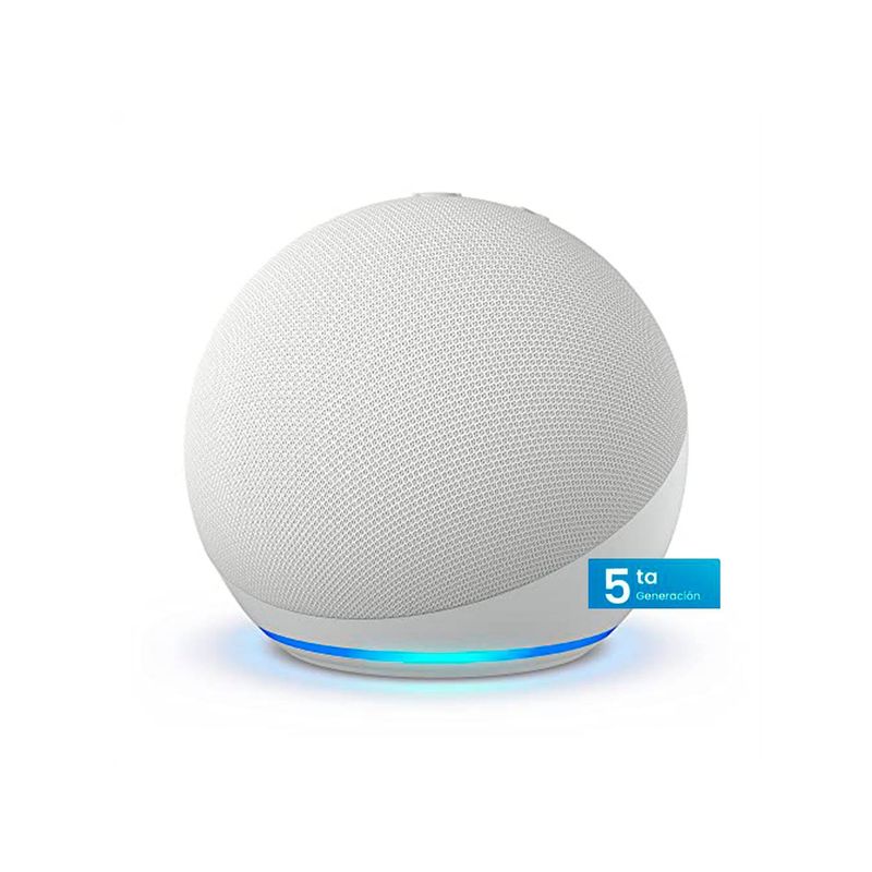 Parlante-Inteligente-Amazon-Alexa-Echo-Dot-5ta-Generacion---Blanco