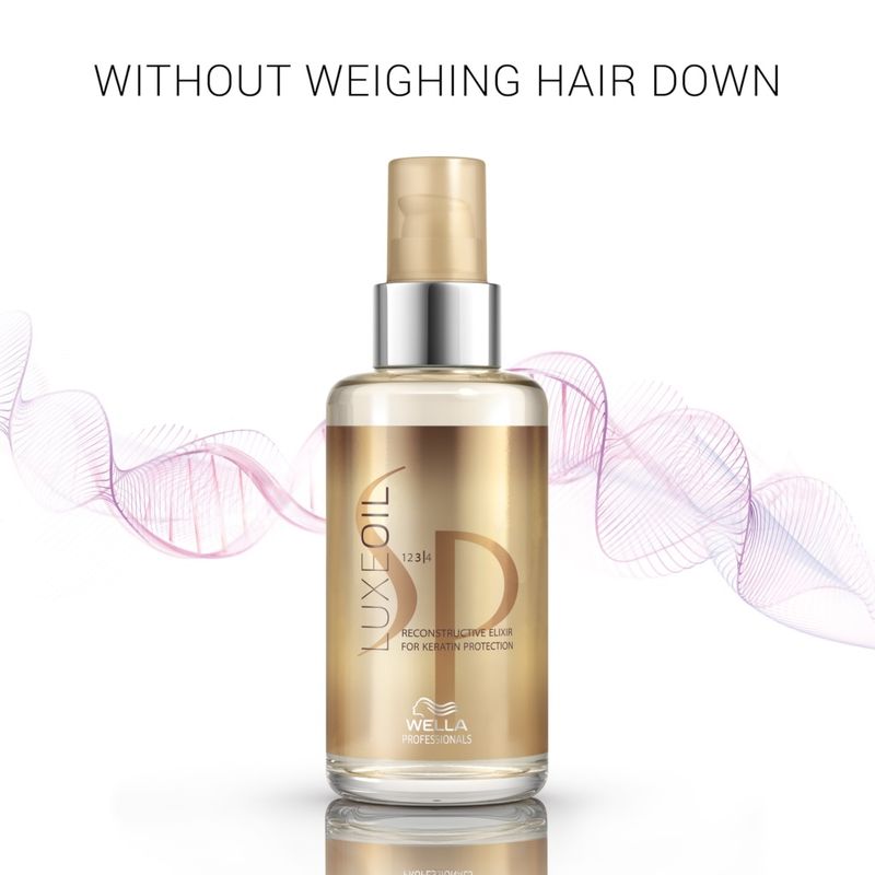 Shampoo-con-Aceite-de-Argan-200ml---Mascarilla---Elixir-Wella-Luxe-Oil-Keratin