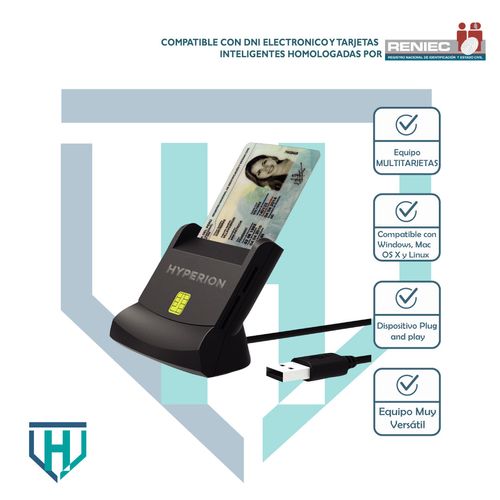 Card Master- El lector de dni electrónico multitarjetas