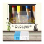 Proyector-Portatil-Multimedia-LED-1080P-Con-Control-Remoto-y-HDMI---Azul