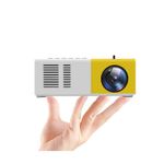 Proyector-Portatil-Multimedia-LED-1080P-Con-Control-Remoto-y-HDMI---Amarillo