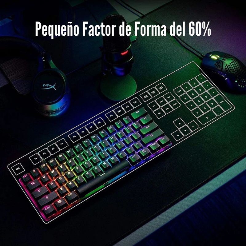 HyperX---Teclado-Alloy-Origins-60-RGB-Factor-60--Linear-Red