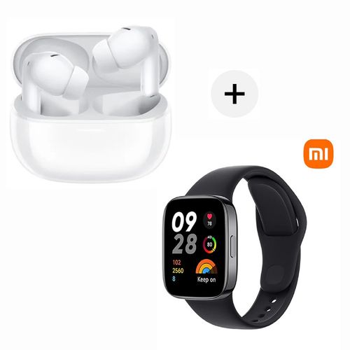 Audifono Honor Choice X5 35hrs + Xiaomi Watch 3 Active Negro