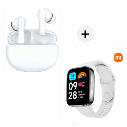 Audifono Honor Choice X5 35hrs + Xiaomi Watch 3 Active Silver