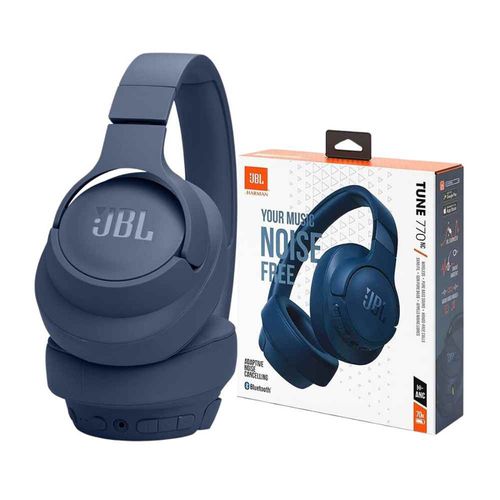 JBL Tune 770 BT Azul, audifonos inalámbricos, Bluetooh