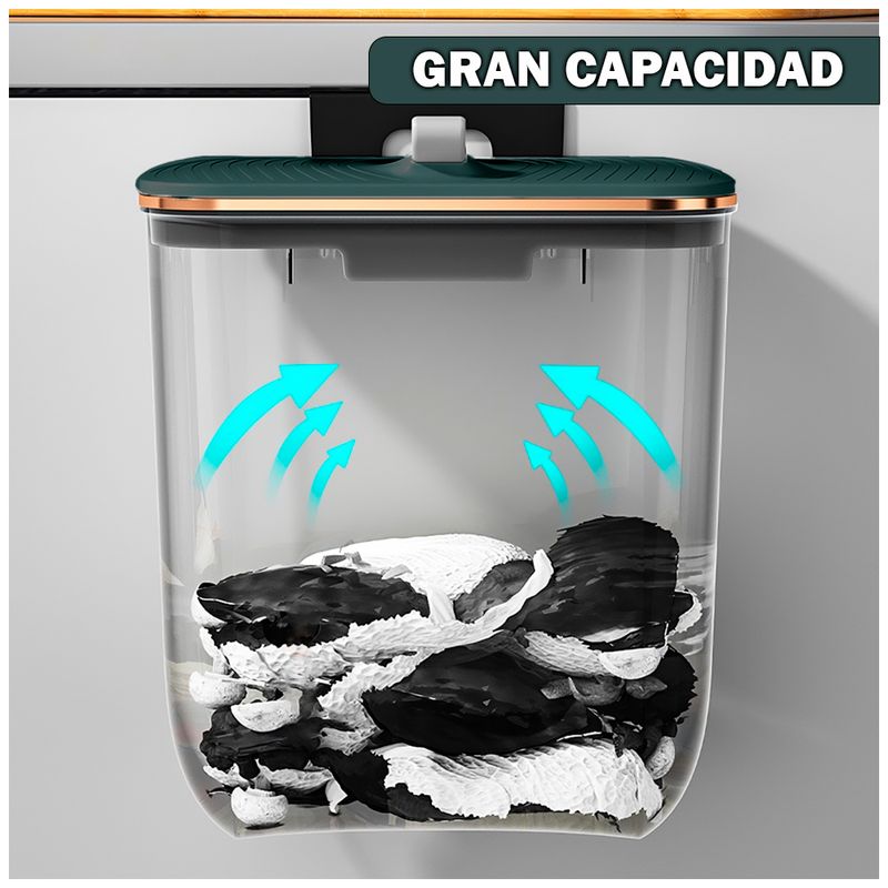 Tacho-de-Basura-Colgante-Papelera-Contenedor-con-Tapa-H01-Verde